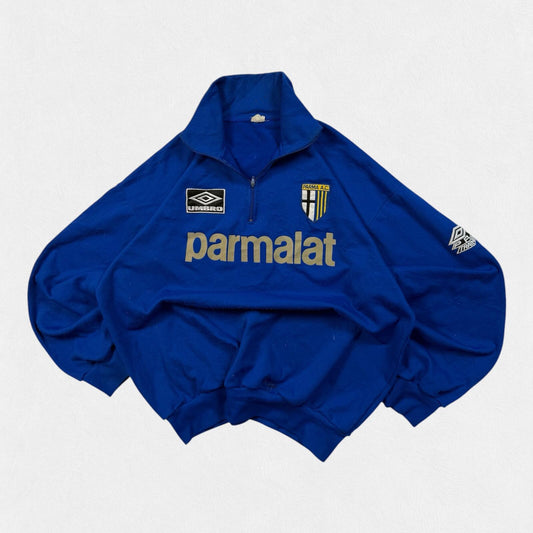 Vintage Parma 1993-95 Umbro 1/4 zip sweatshirt (L)
