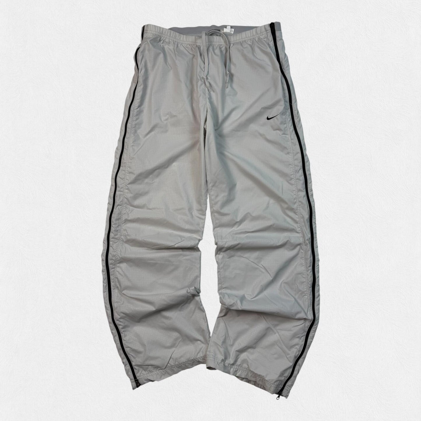 Vintage Nike baggy side stripe track pants (L)