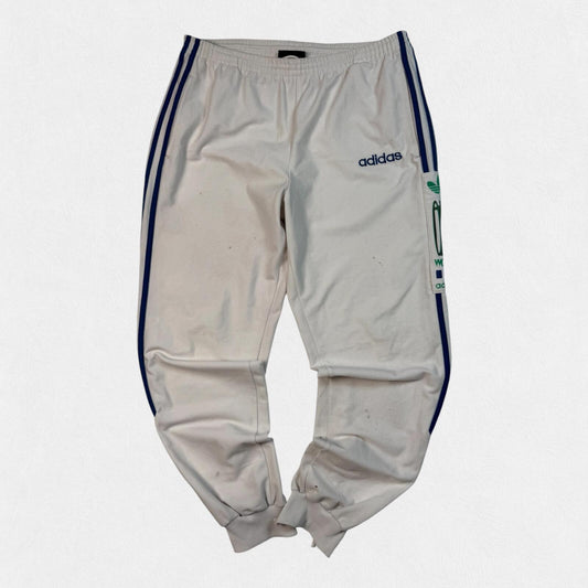 Vintage 90s adidas originals velour track pants (M)