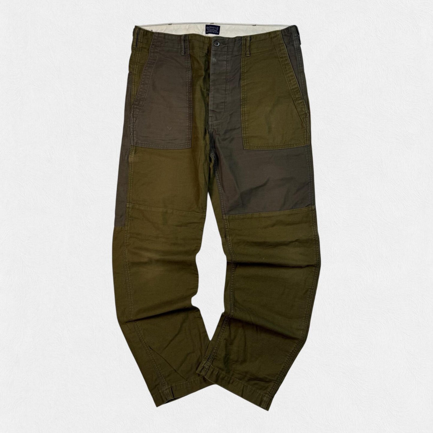 Levi's strauss patchwork baggy pants (W36)