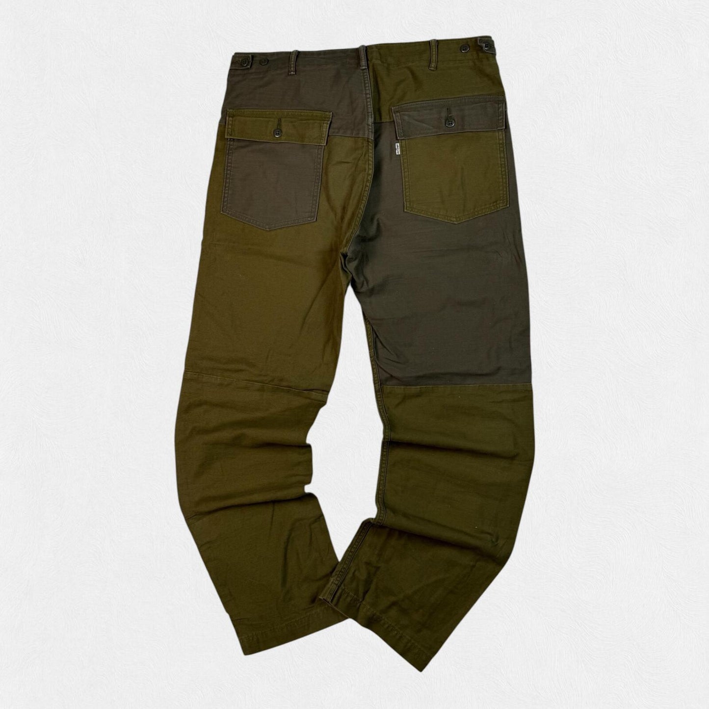 Levi's strauss patchwork baggy pants (W36)