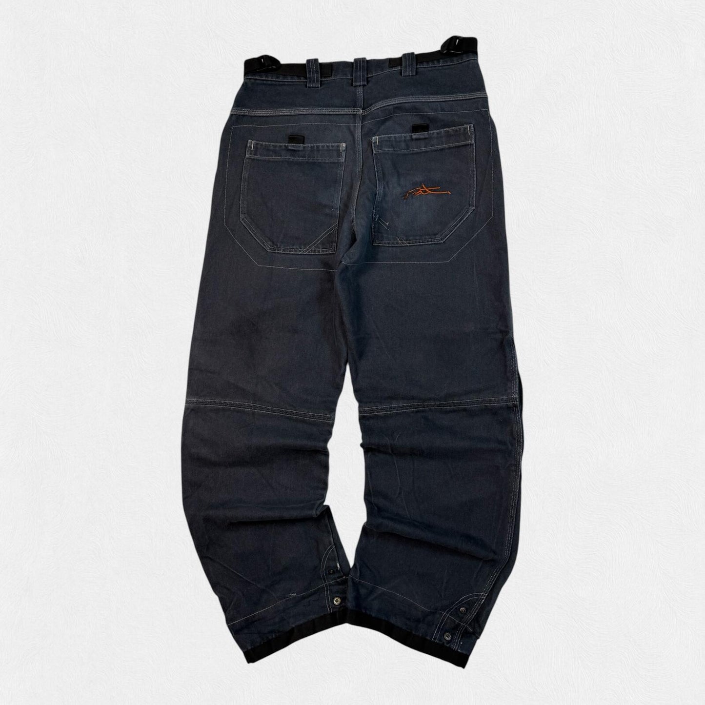 Vintage Y2K baggy double knee pants (W34)