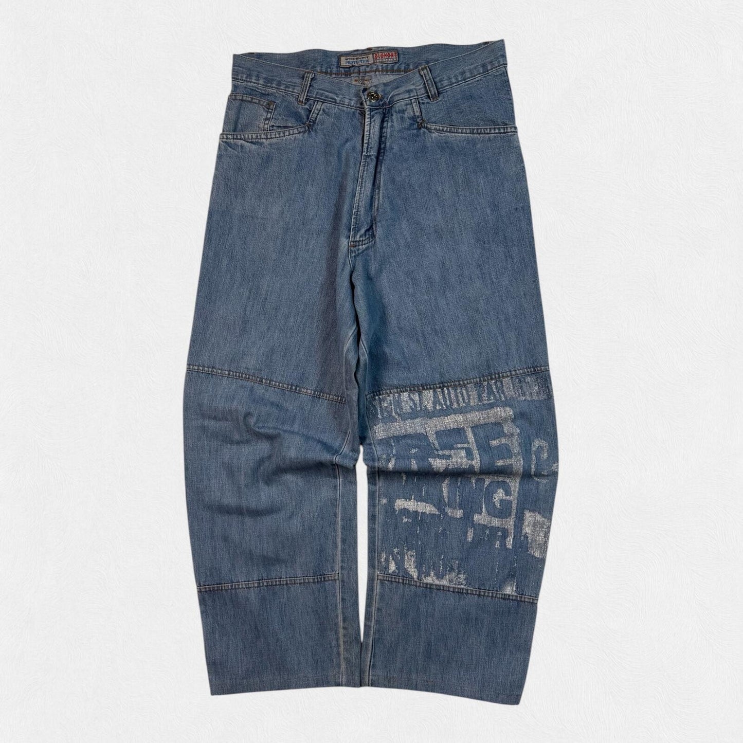 Vintage Y2K baggy hip hop jeans (W34)