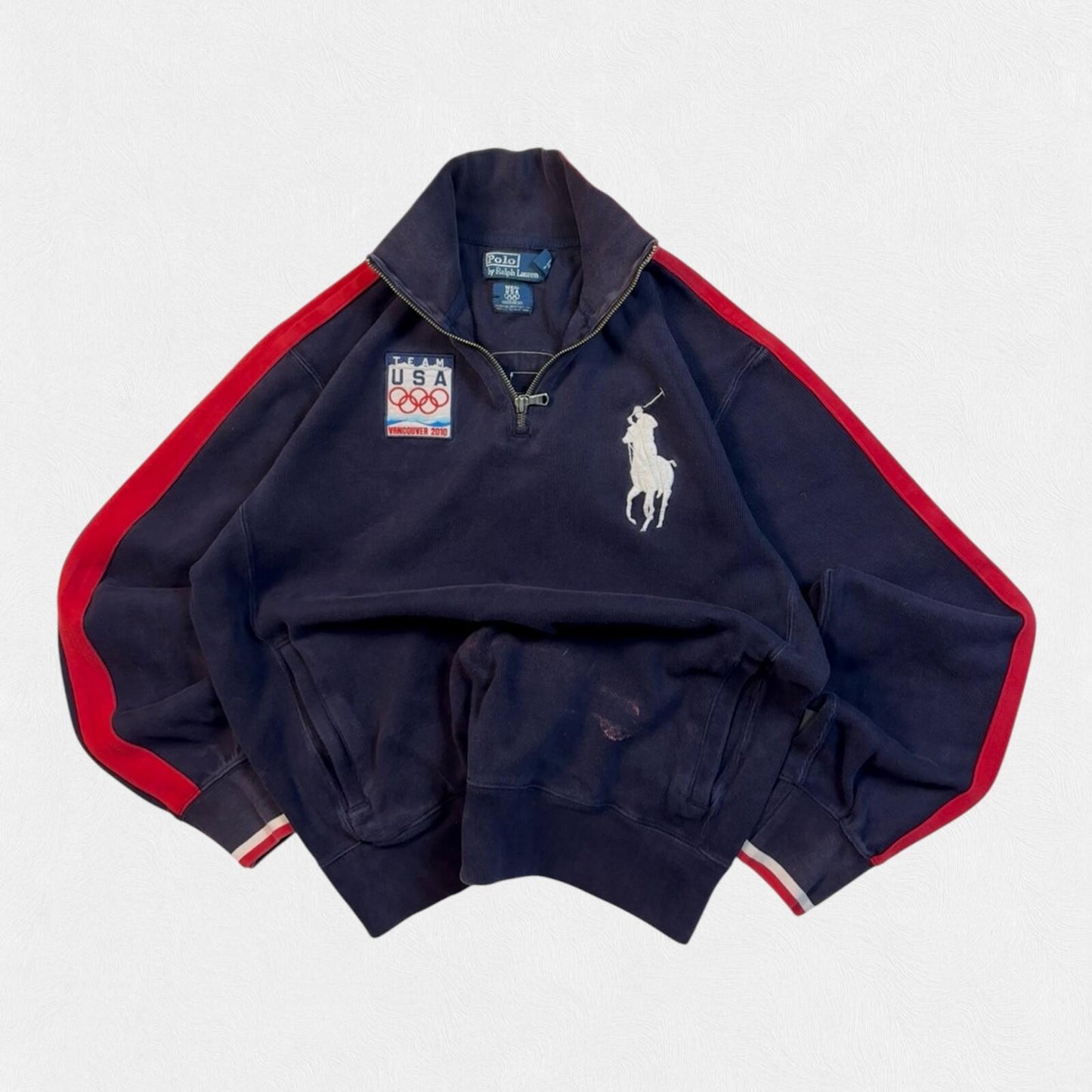 Polo Ralph Lauren Team USA winter olympics quarter zip sweatshirt (M)