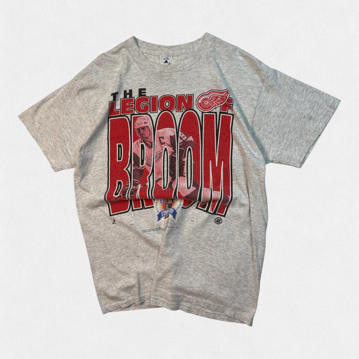 Vintage NHL Legion of Broom 1997 Delta tee (L)