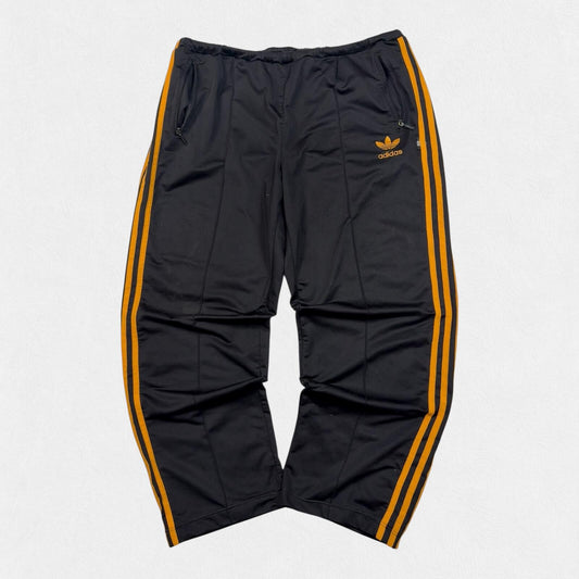 Vintage 90s adidas originals side stripe baggy track pants (L)