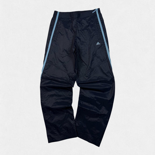 Vintage 90s adidas wide leg baggy track pants (L)