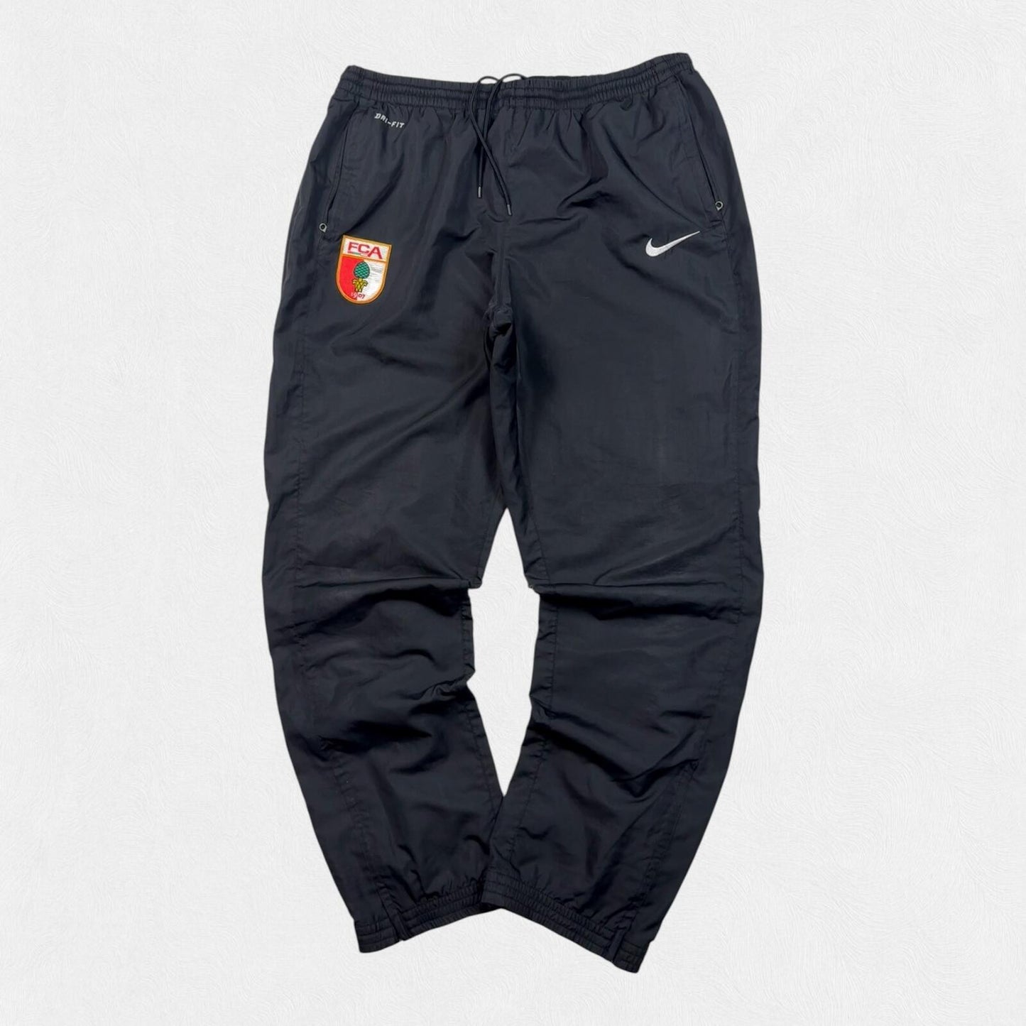 Vintage Augsburg Nike football baggy track pants (XL)