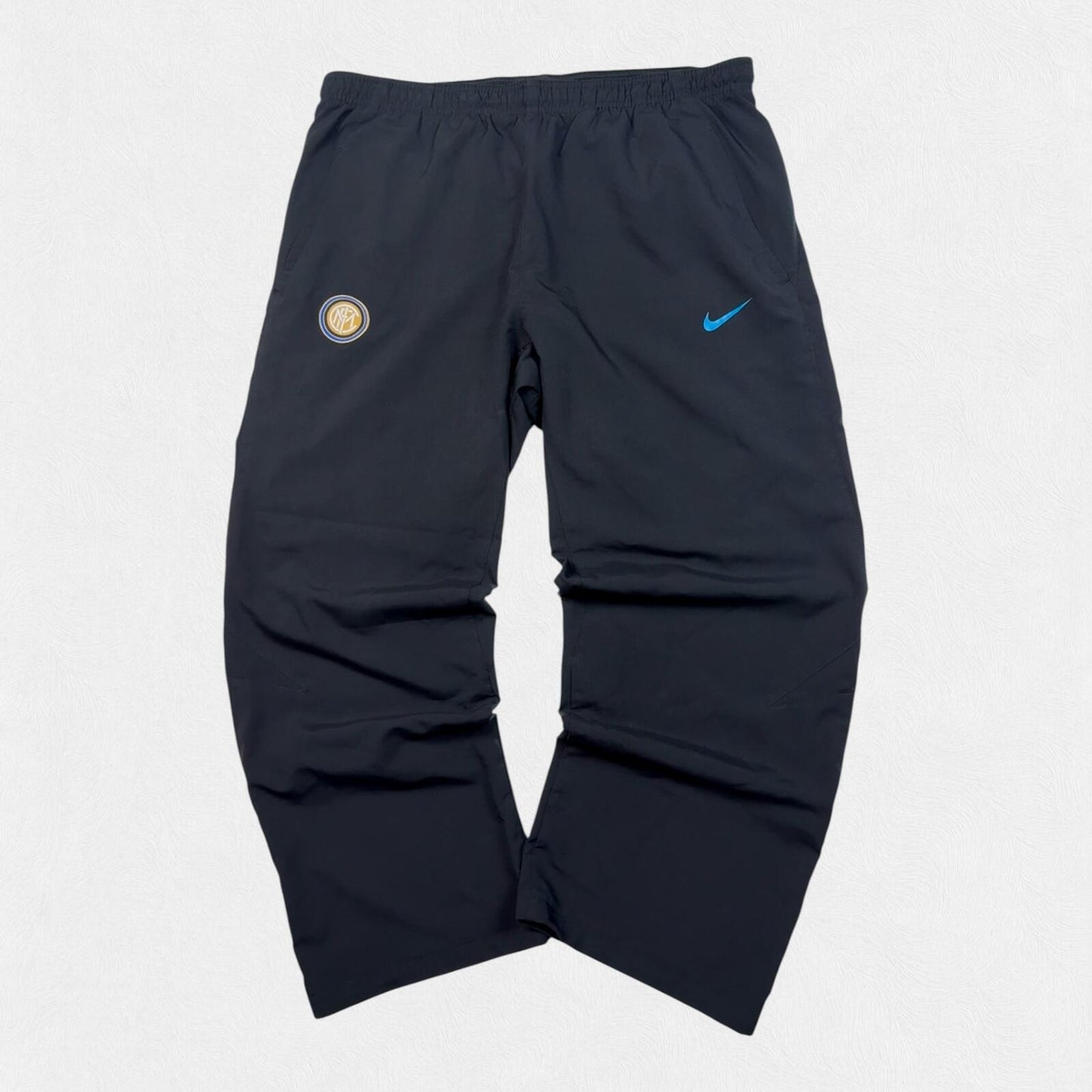 Vintage Inter Milan Nike football baggy track pants (L)