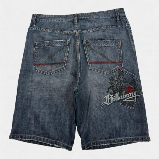 Vintage Billabong surfwear baggy hip hop carpenter jorts (W34)