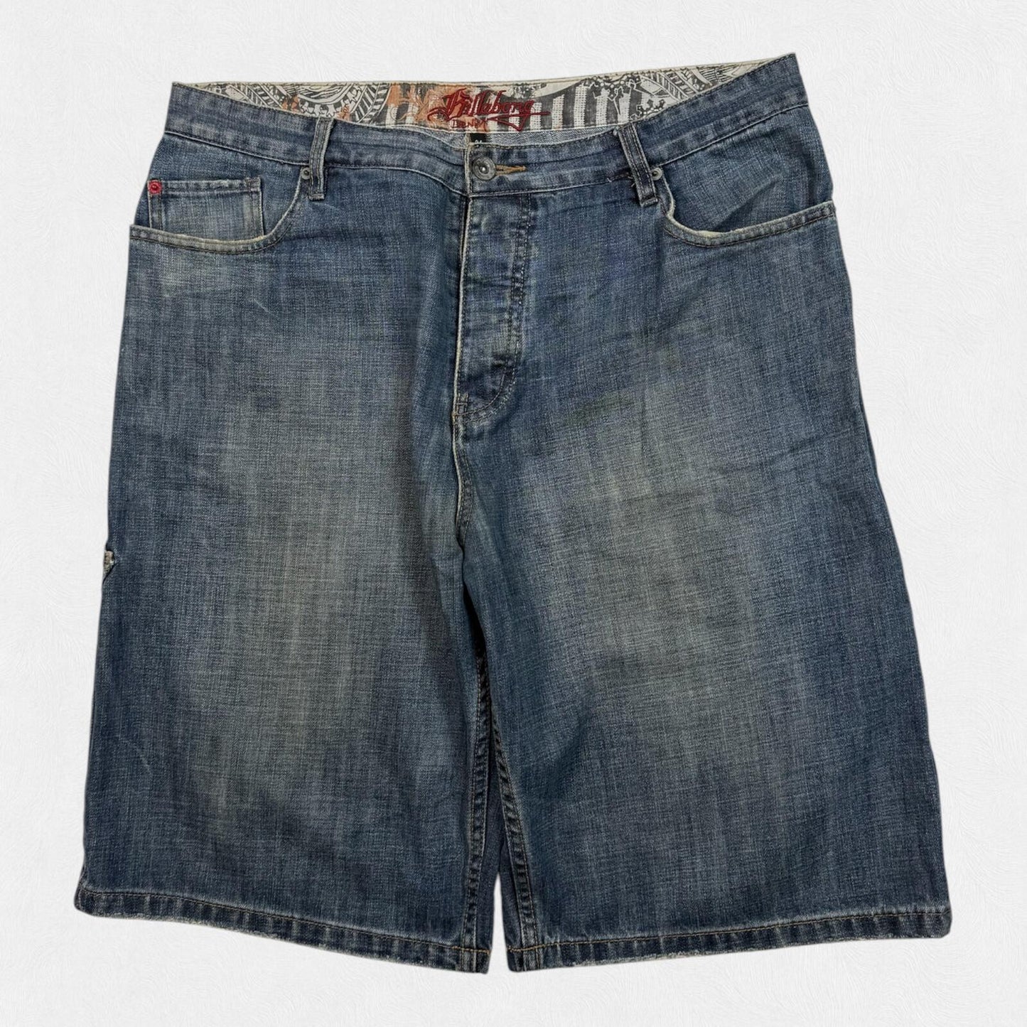 Vintage Billabong surfwear baggy hip hop carpenter jorts (W34)