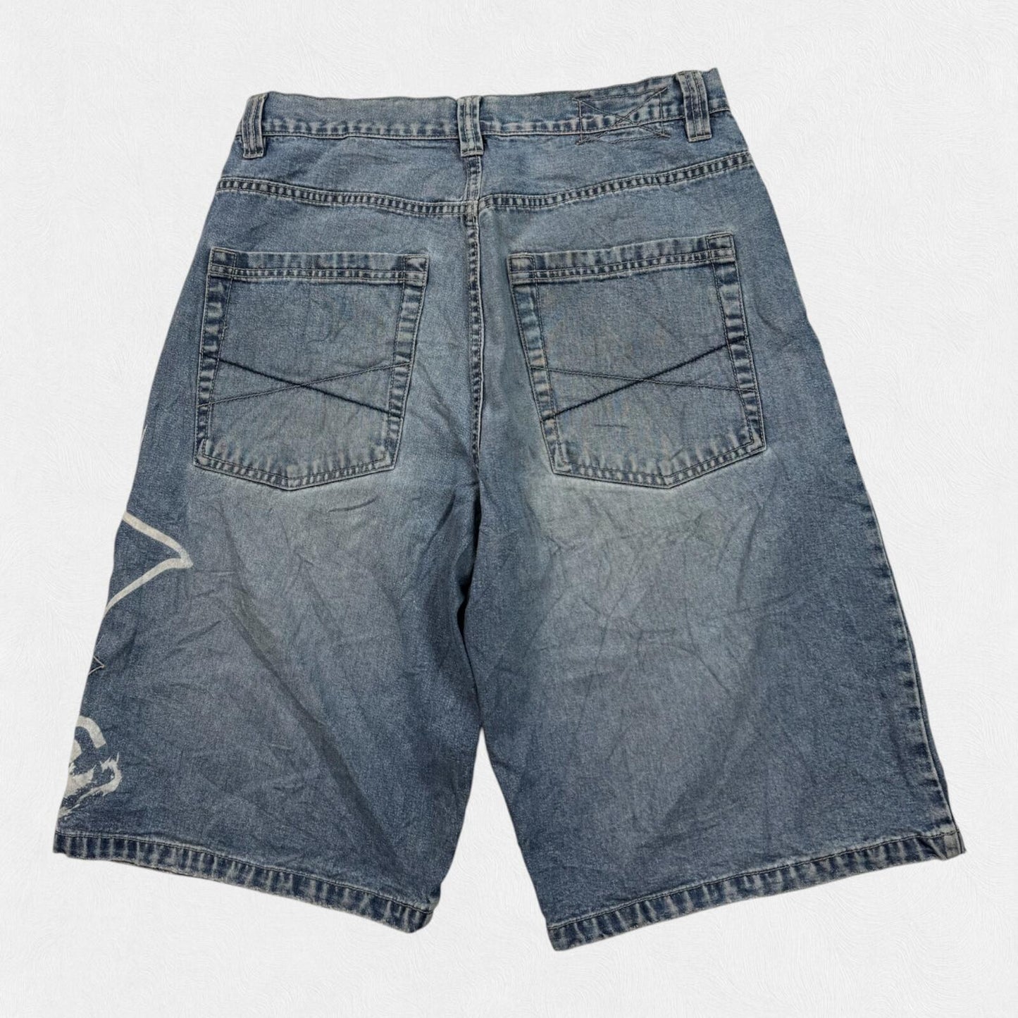 Vintage Billabong surfwear baggy hip hop jorts (W32)