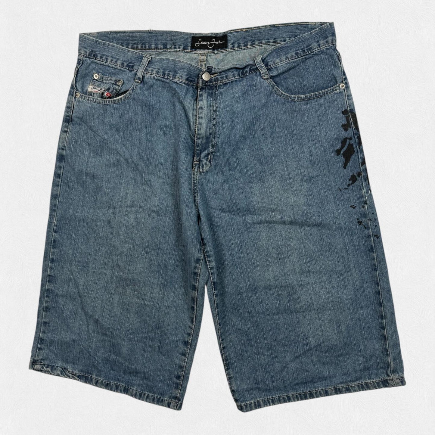 Vintage Y2K Sean John baggy hip hop jorts (W38)