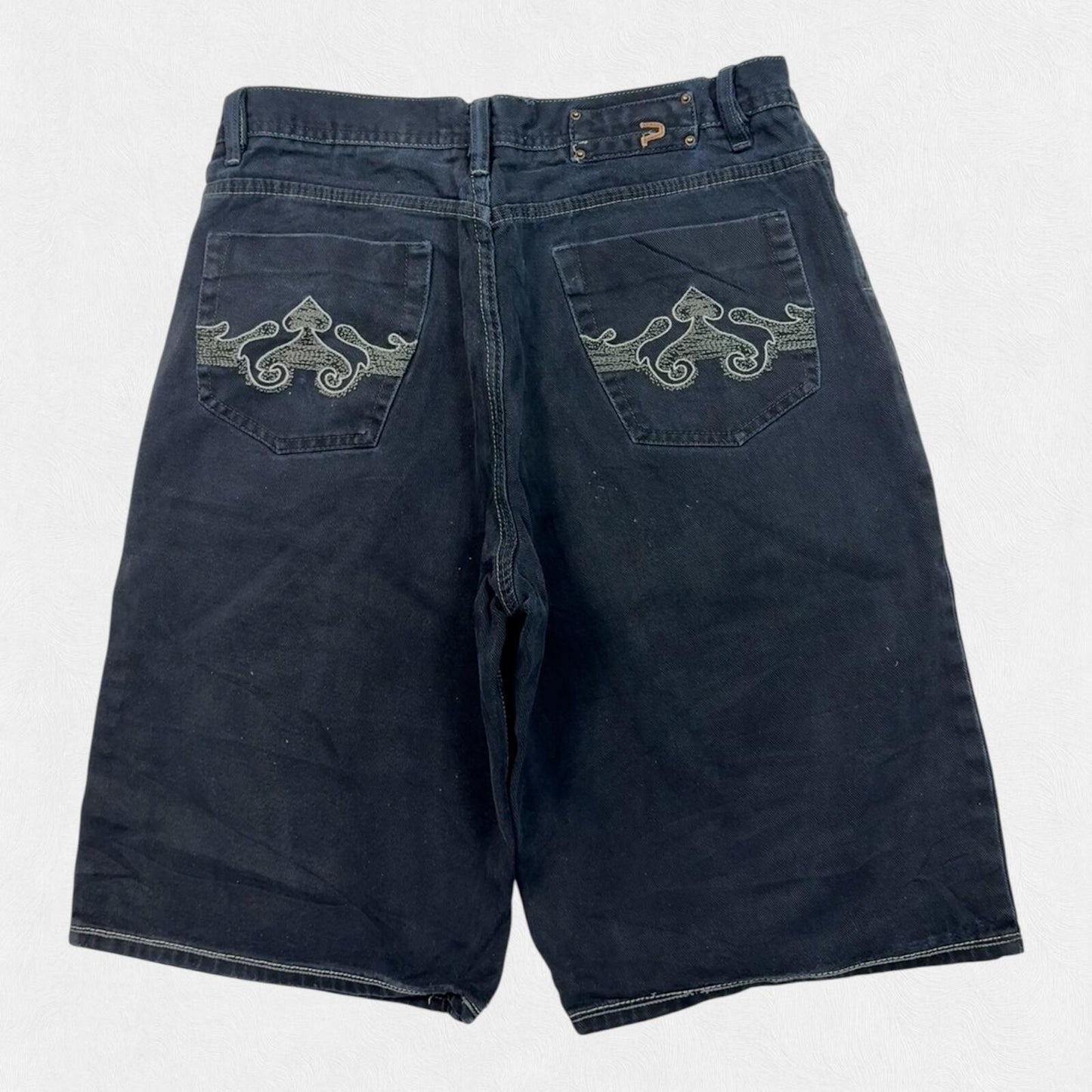 Vintage Y2K Paco jeans baggy hip hop jorts (W34)