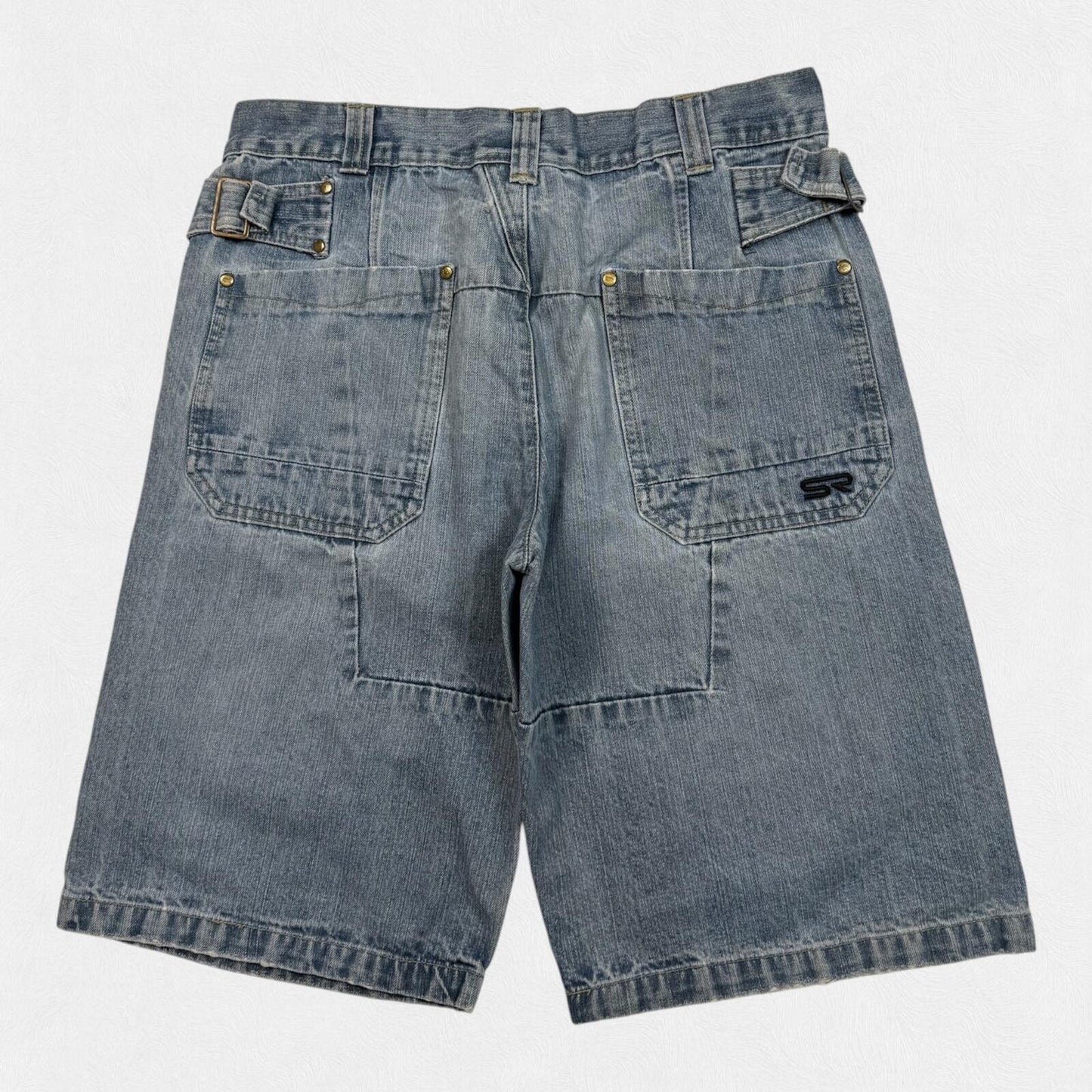 Vintage Y2K baggy hip hop jorts (W36)