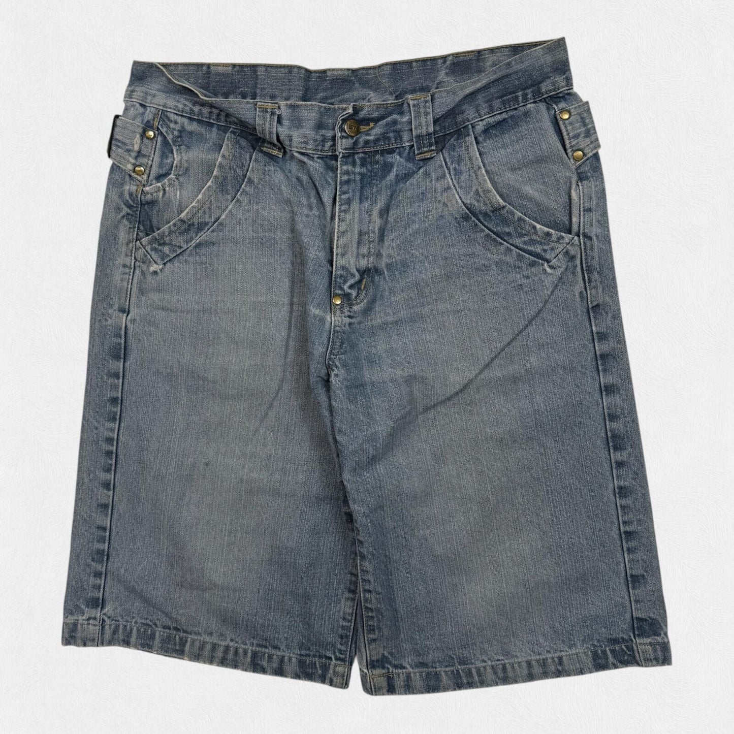 Vintage Y2K baggy hip hop jorts (W36)