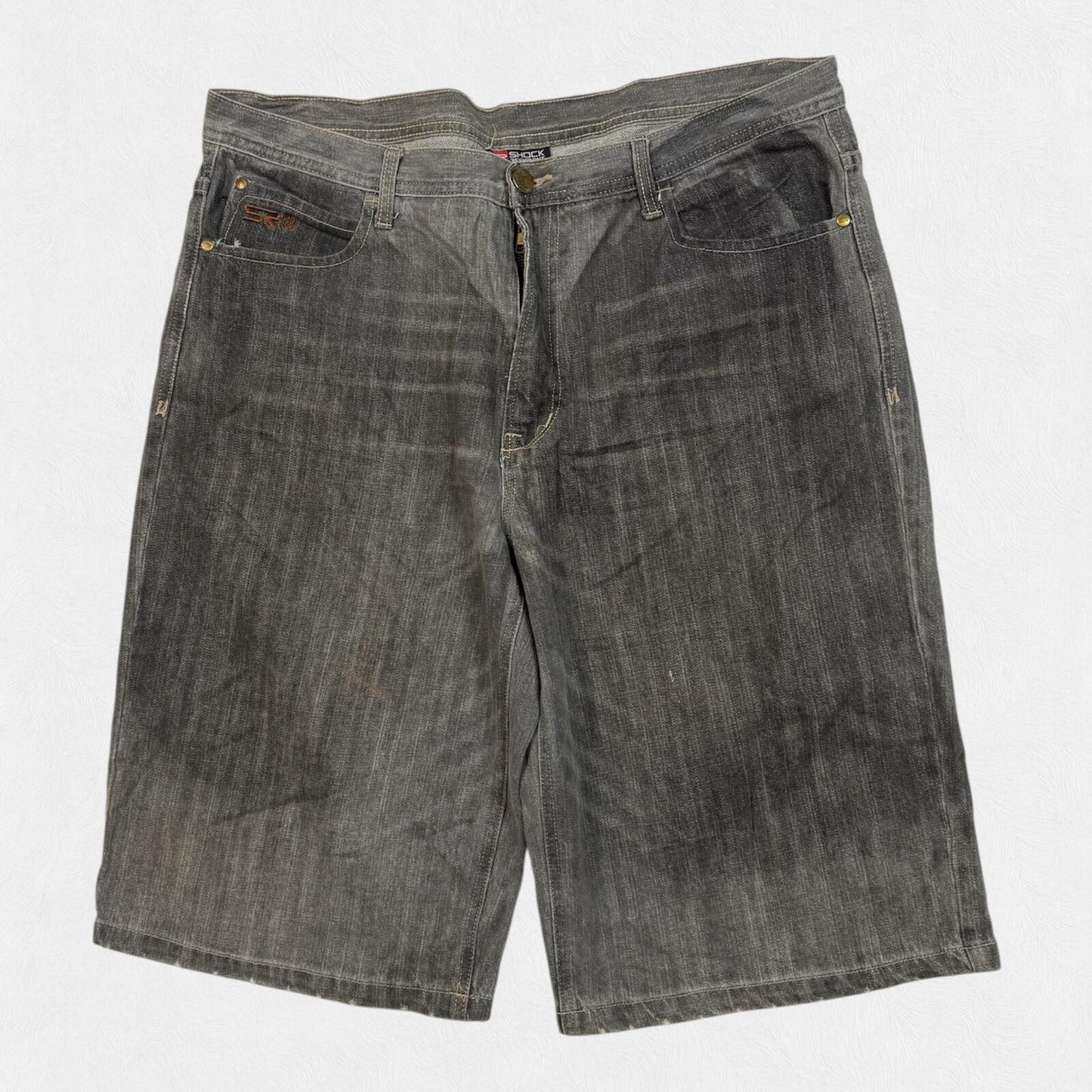Vintage Y2K baggy hip hop jorts (W38)