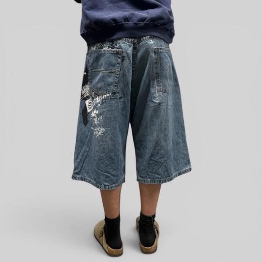 Vintage Y2K Sean John baggy hip hop jorts (W38)