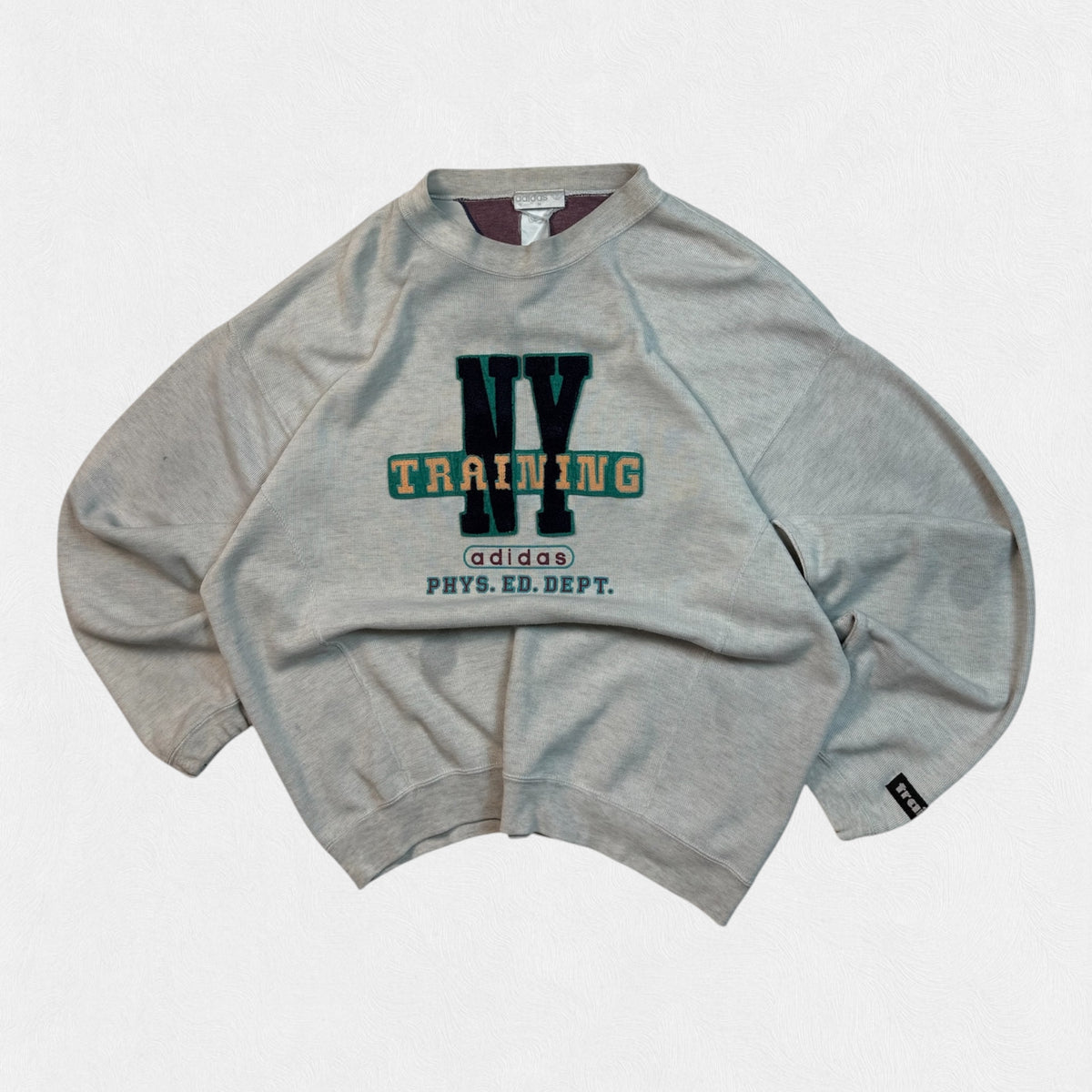Vintage 80s Adidas training sweatshirt (M)