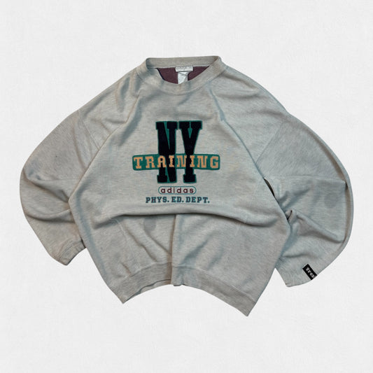 Vintage 80s Adidas training sweatshirt (M)