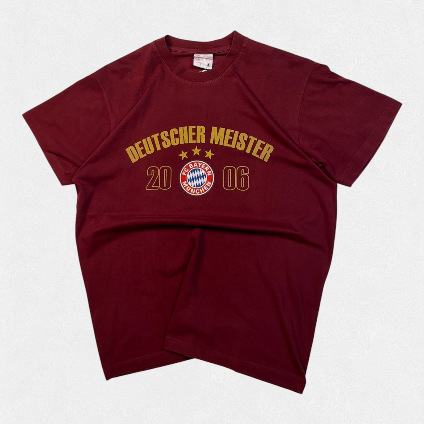 Vintage Bayern Munich 2006 graphic football tee (M)