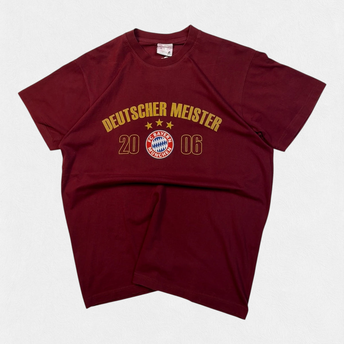 Vintage Bayern Munich 2006 graphic football tee (M)