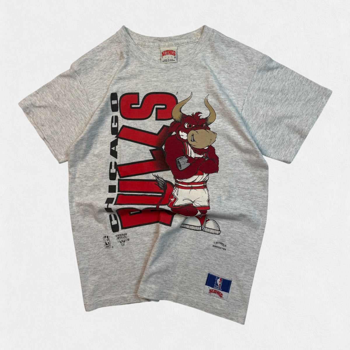 Vintage 90s Nutmeg Chicago Bulls graphic tee (S)