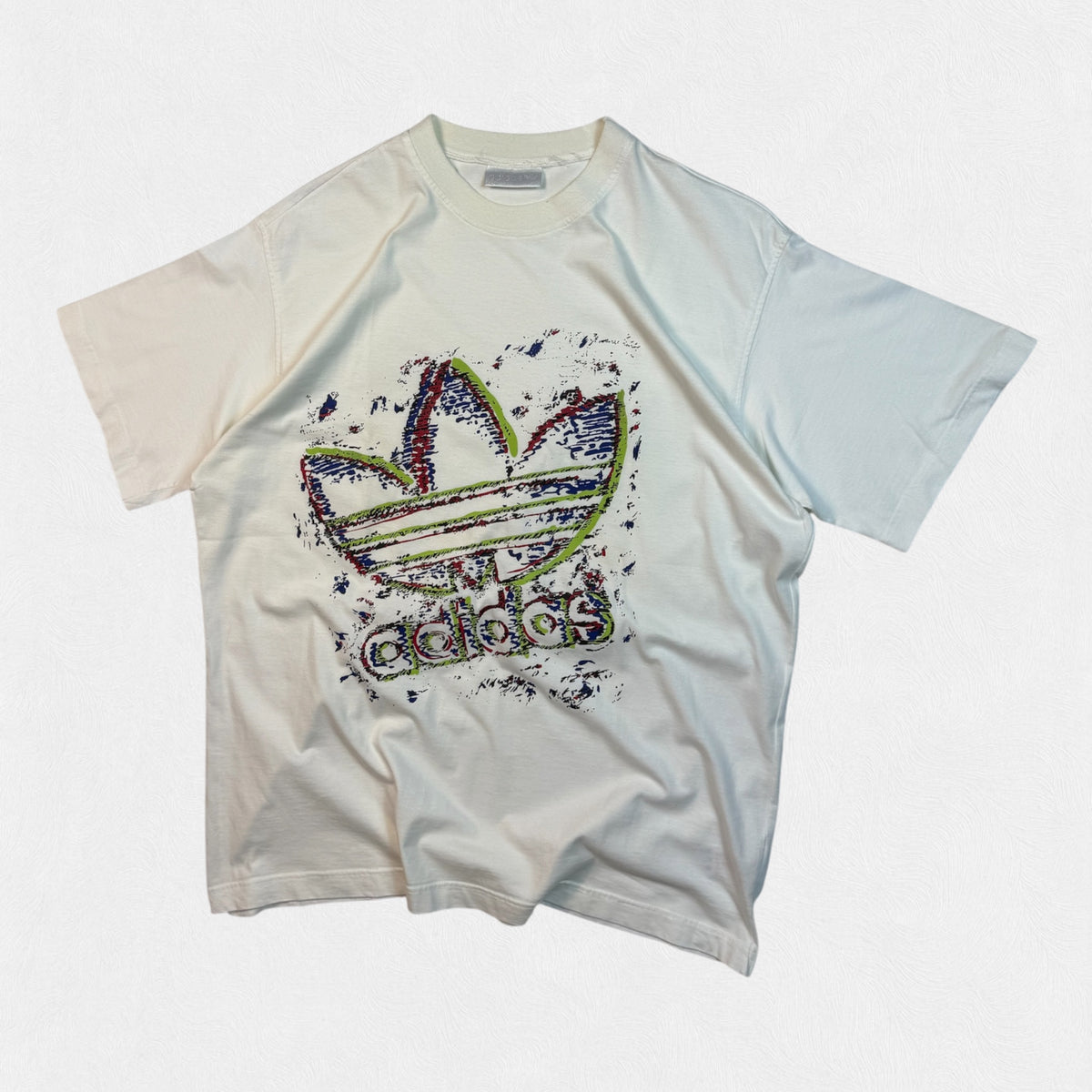 Vintage 90s Adidas originals graphic tee (M)