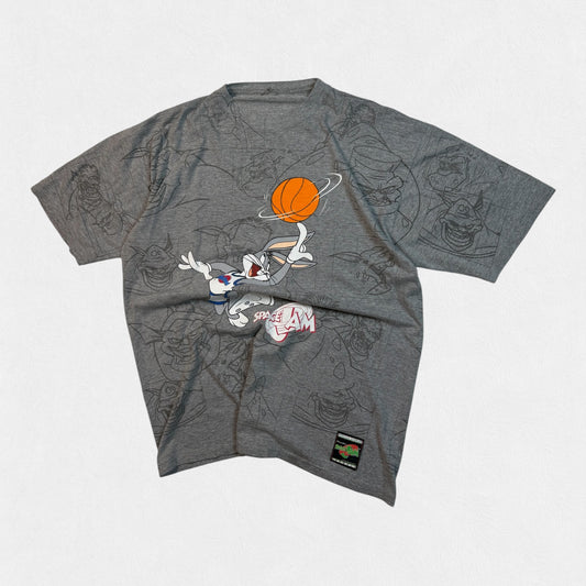 Vintage 1996 Space Jam Looney tunes all over print tee (XL)