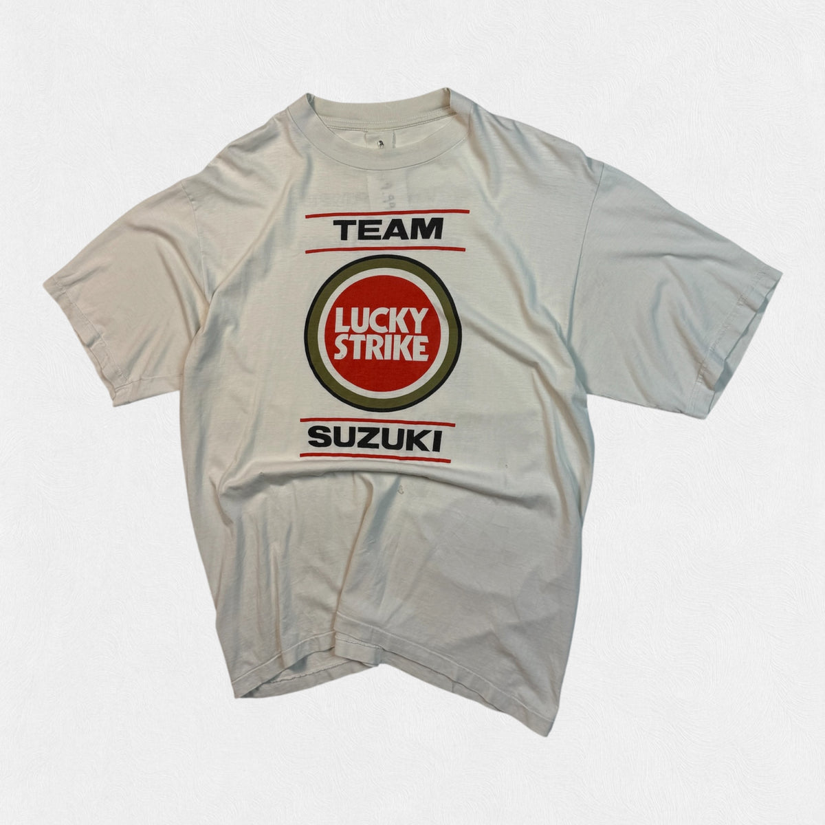 Vintage 90s Lucky strike team Suzuki graphic tee (L)
