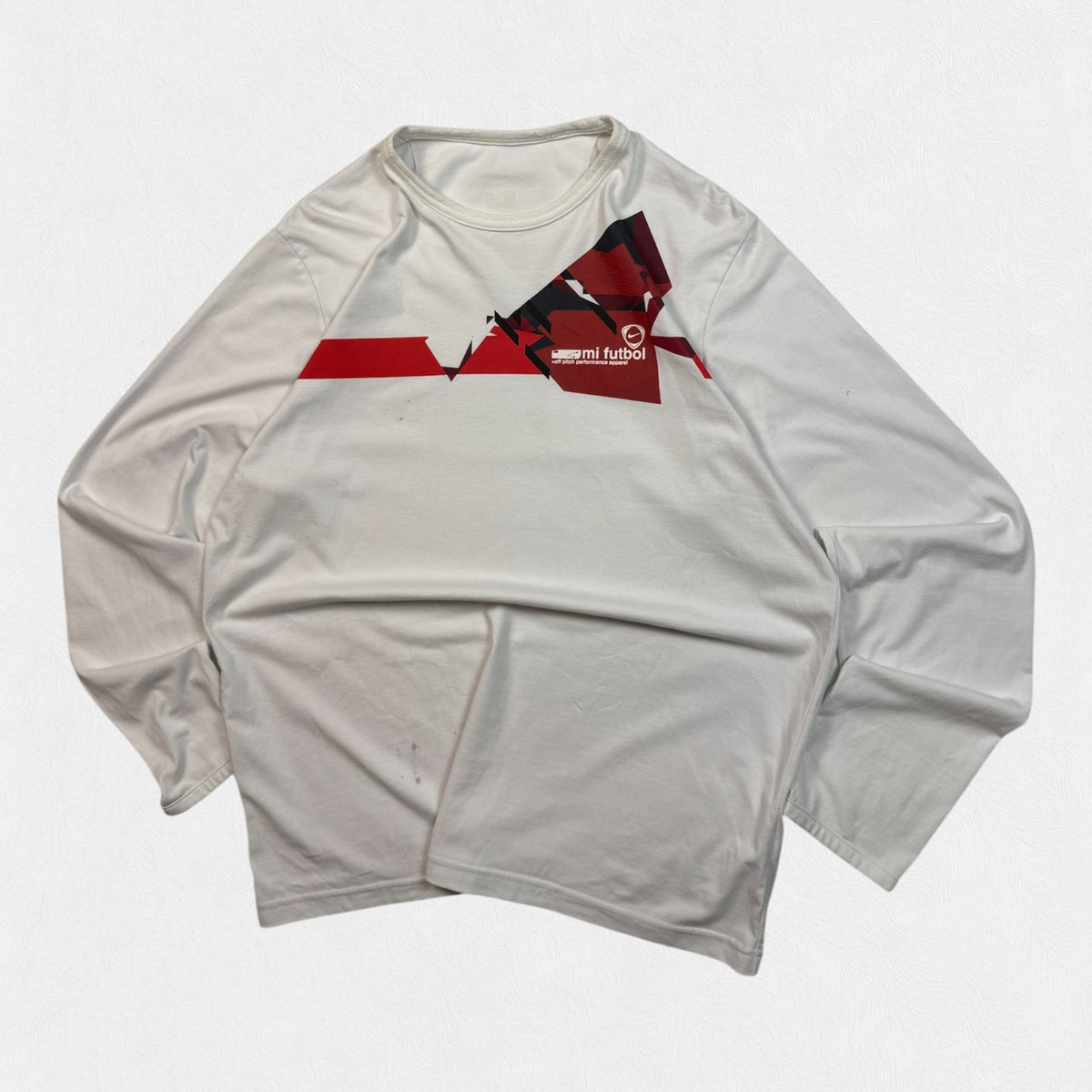 Vintage Nike shield football l/s tee (L)
