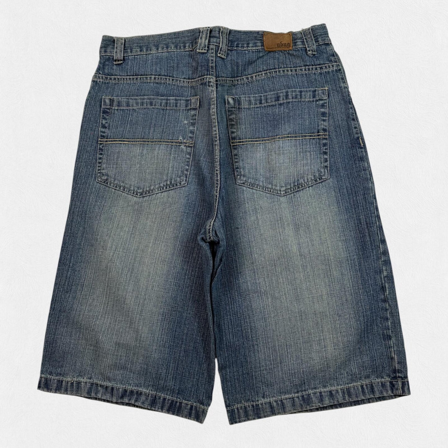 Vintage Y2K baggy hip hop jorts (W38)