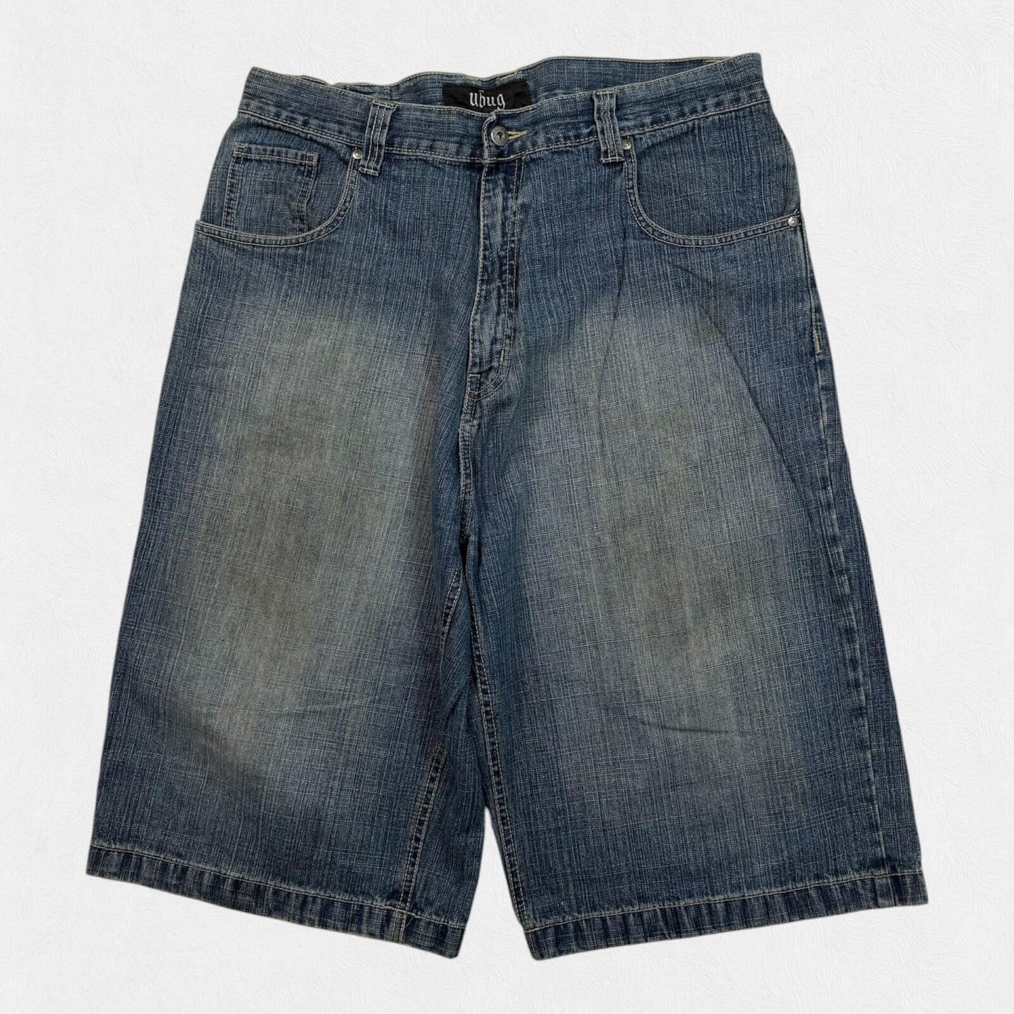 Vintage Y2K baggy hip hop jorts (W38)