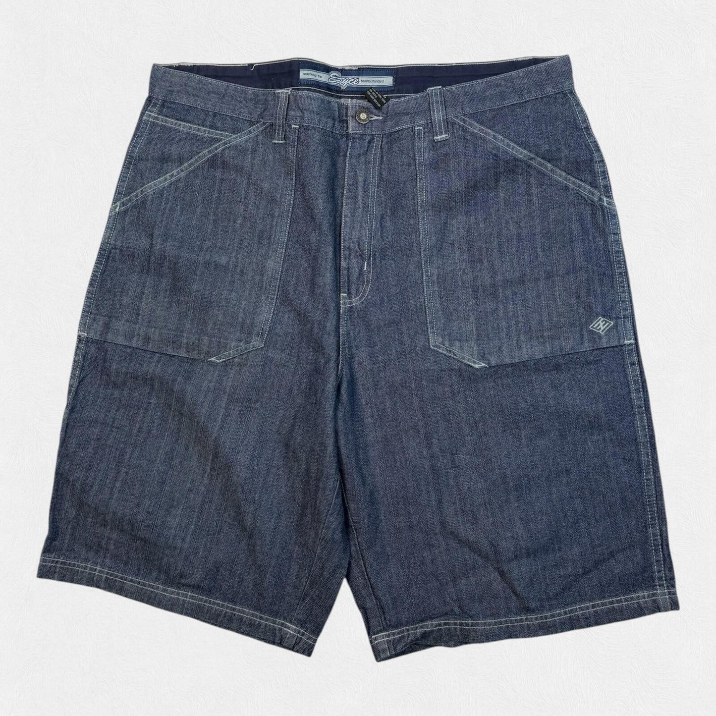Vintage Y2K Enyce baggy hip hop cargo jorts (W40)