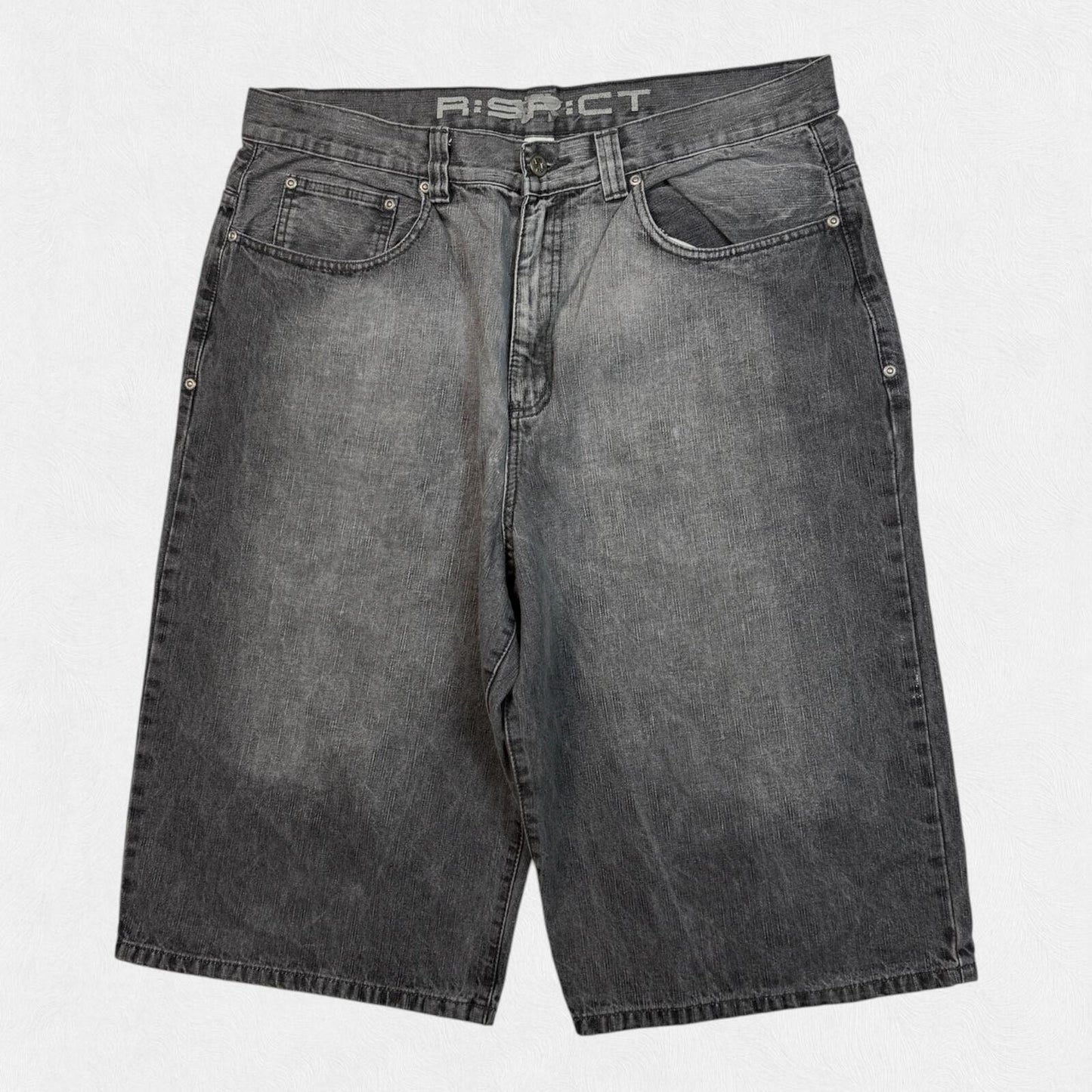 Vintage Y2K baggy hip hop jorts (W38)