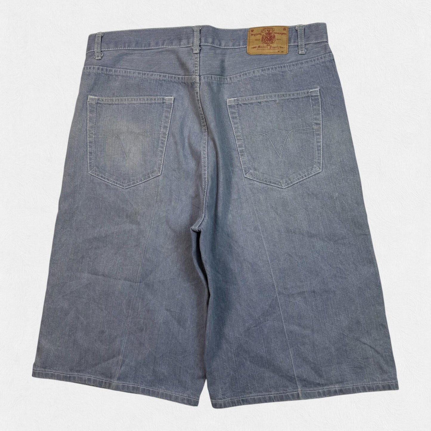 Vintage Y2K baggy hip hop jorts (W38)