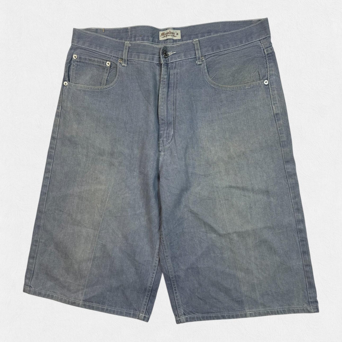 Vintage Y2K baggy hip hop jorts (W38)