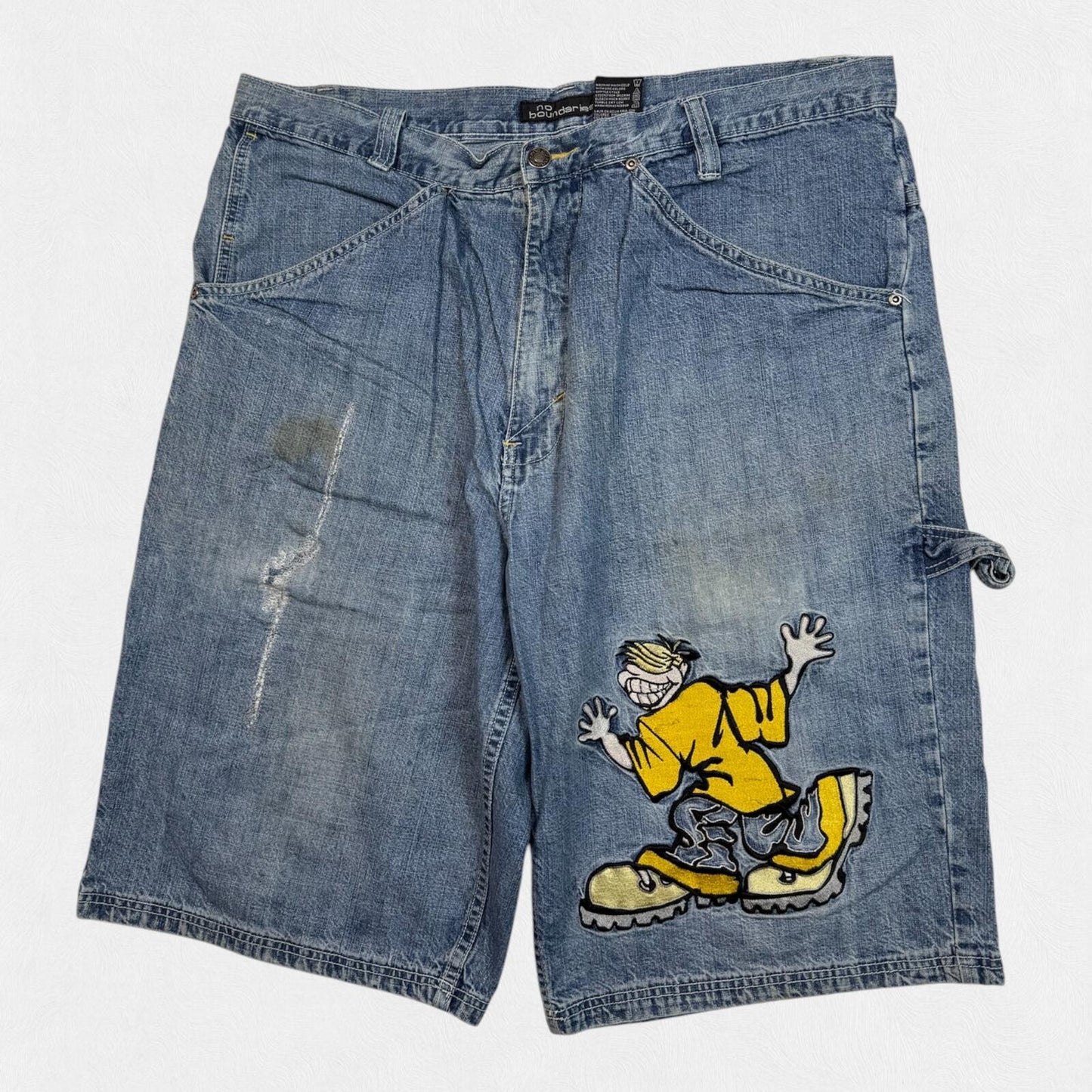 Vintage Y2K baggy hip hop carpenter jorts (W38)