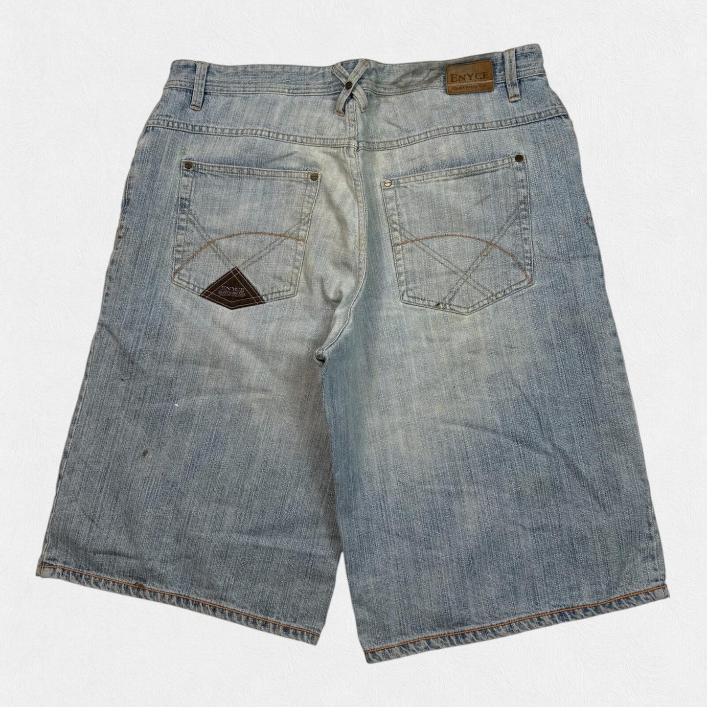 Vintage Y2K Enyce baggy hip hop jorts (W38)