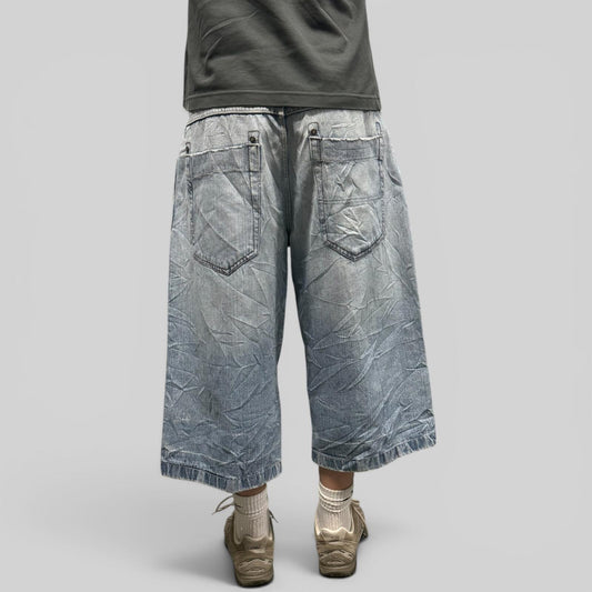 Vintage Y2K Southpole baggy hip hop jorts (W38)