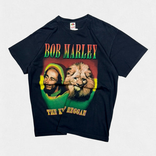 Vintage Y2K Bob Marley The King of Reggae graphic tee (XL)