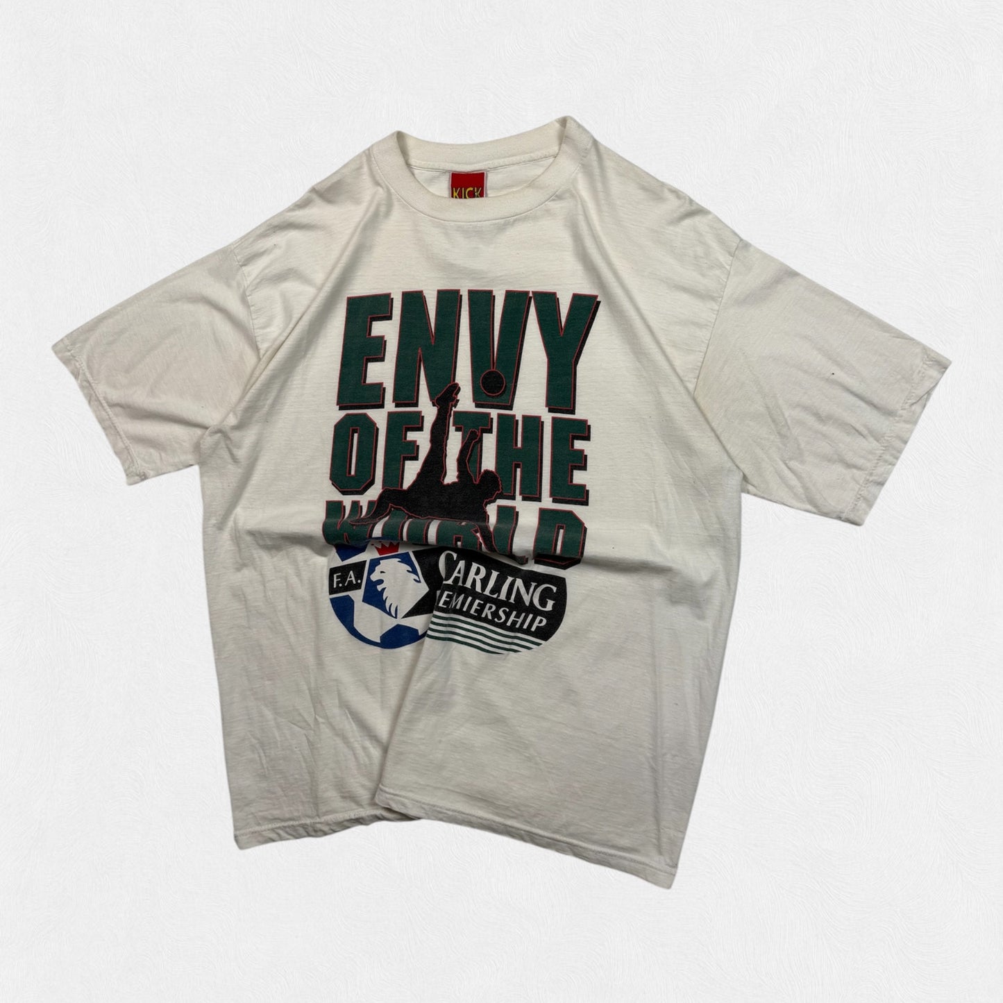 Vintage 90s Kick Carling Premiership football graphic tee (XL)