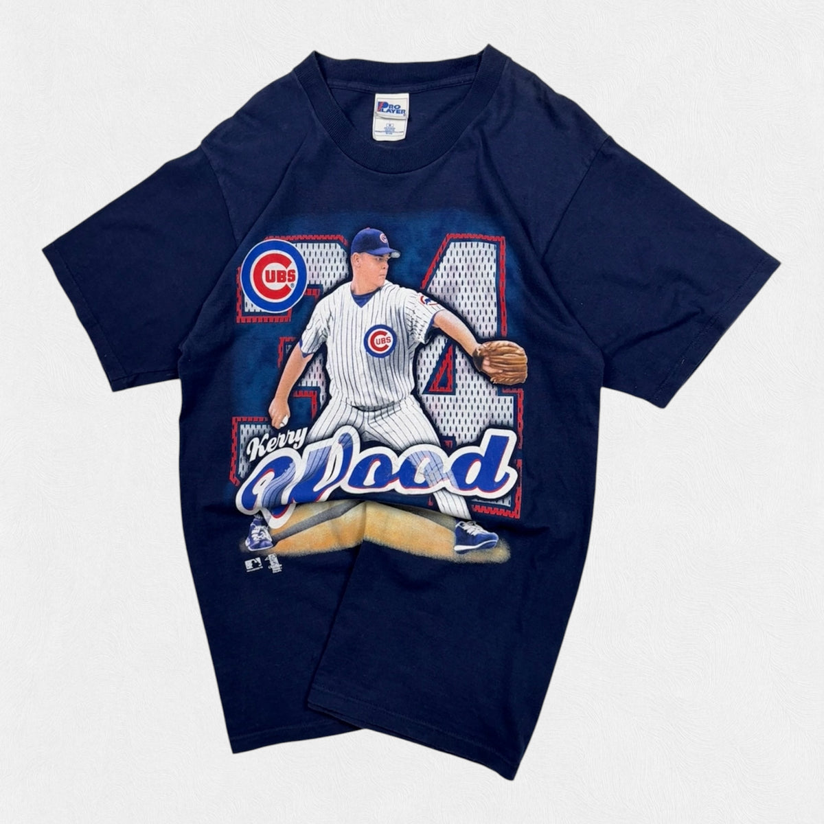 Vintage 90s Chicago Cubs Kerry Wood graphic tee (M)