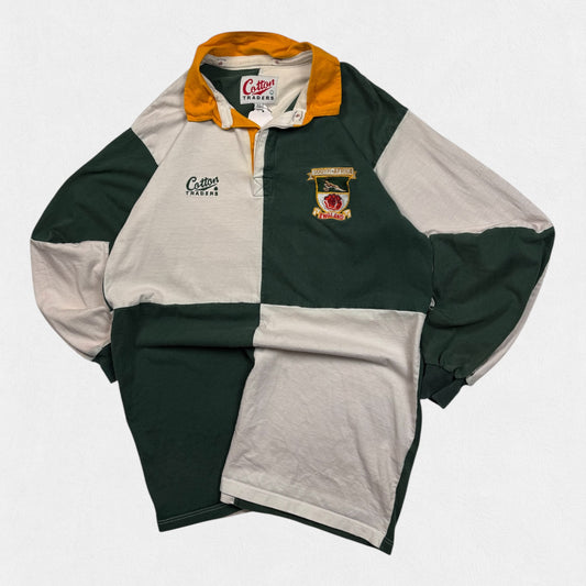 Vintage South Africa vs England 1994 Cotton Traders rugby shirt (XL)