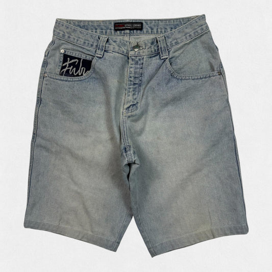 Vintage Fubu baggy hip hop jorts (W32)
