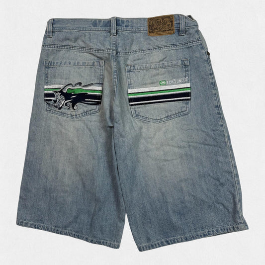 Vintage Y2K Ecko Unltd baggy hip hop jorts (W36)