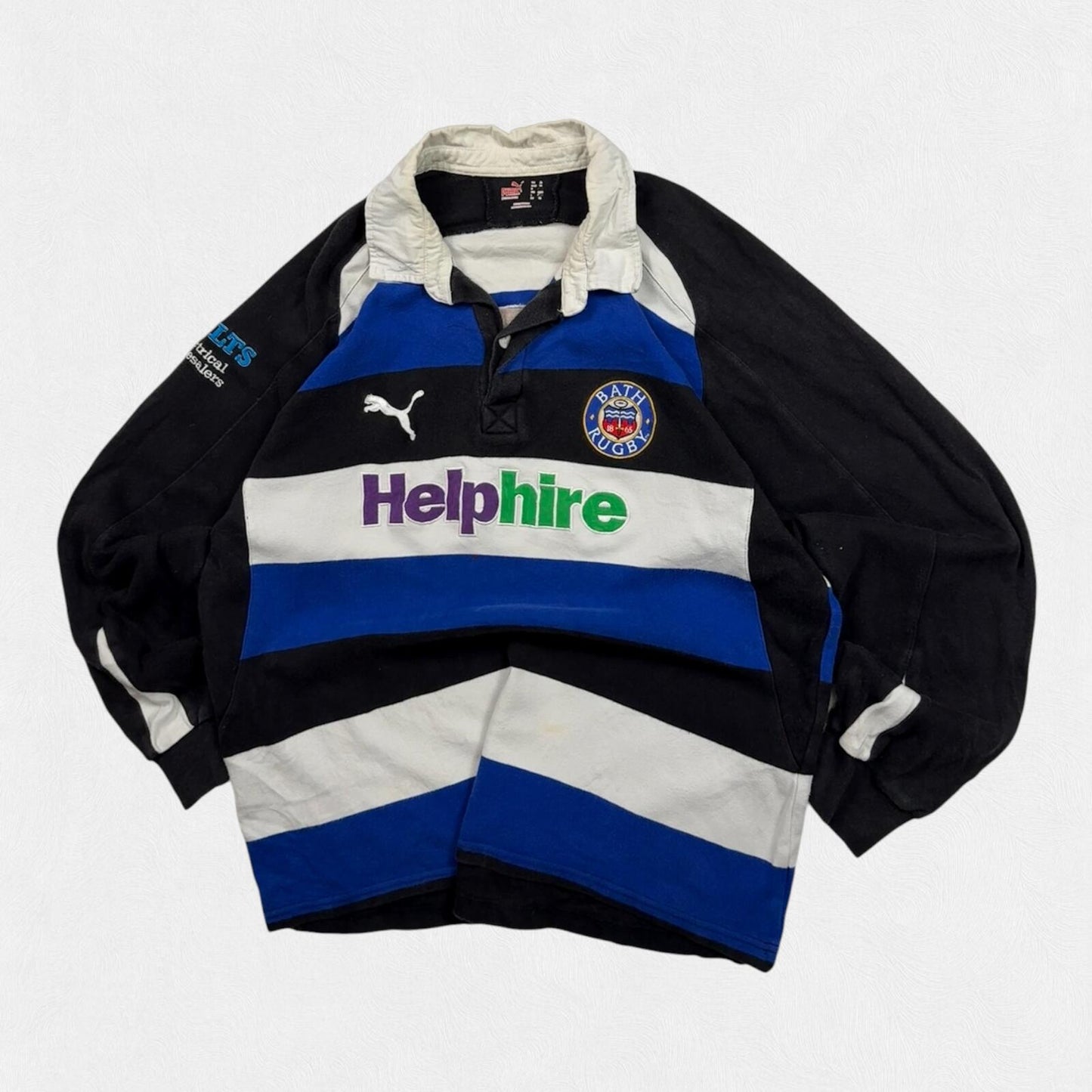 Vintage Bath 2008/09 Puma home rugby shirt (XL)