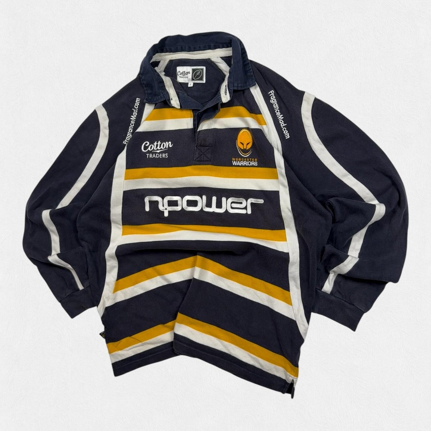 Vintage Worcester warriors 2009/10 Cotton Traders rugby shirt (L)
