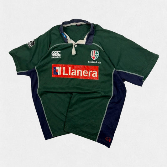 Vintage London Irish 2006/07 Canterbury home rugby shirt (XL)
