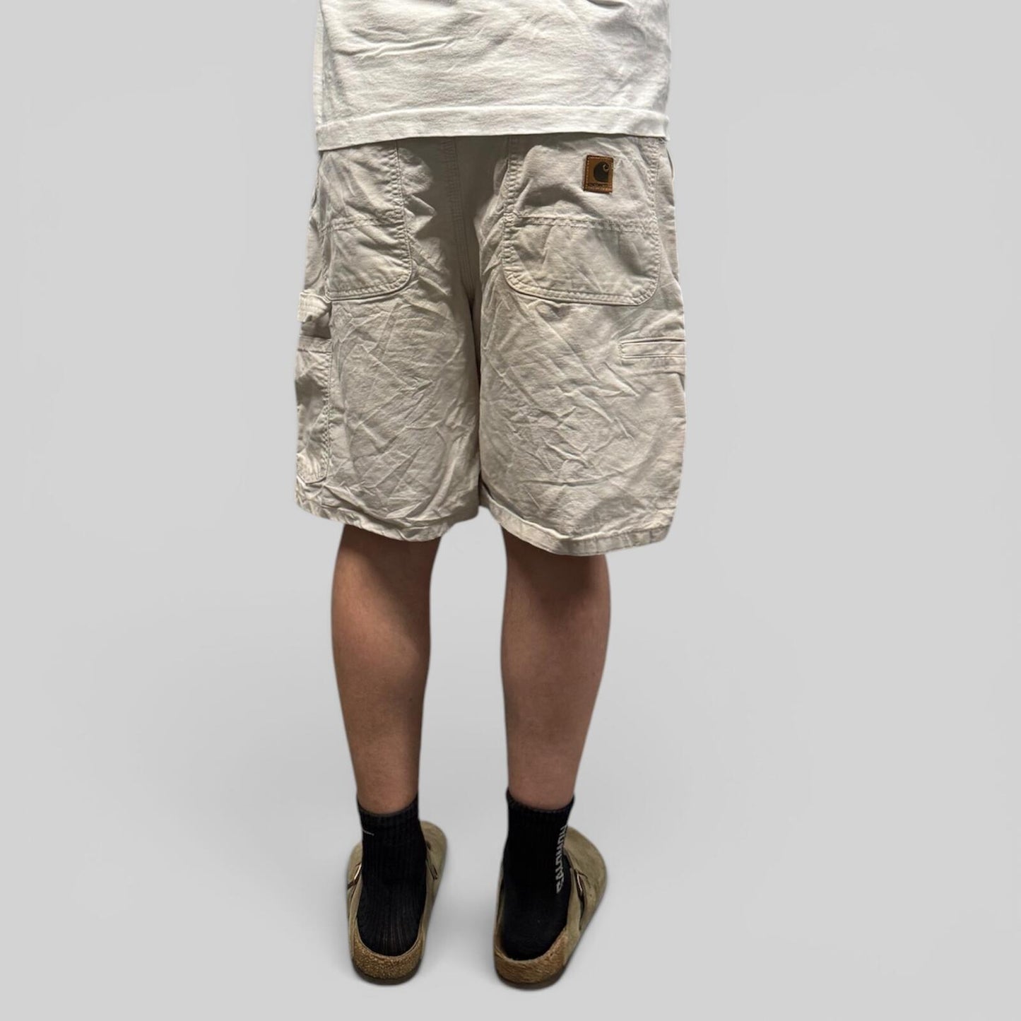 Vintage Carhartt baggy carpenter shorts (W34)